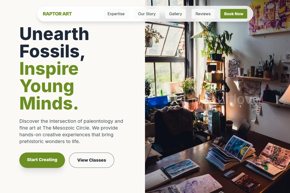 Raptor Art Studio