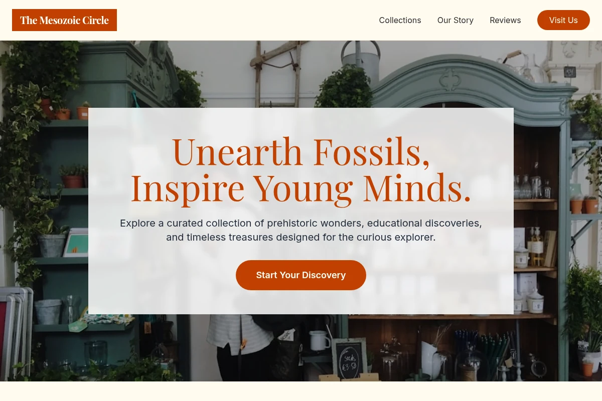 Cretaceous Gift Shop